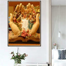 Religion God Hand Hold DIY Diamond Painting Embroidery Cross Stitch Kit