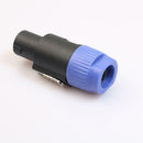 4-Pole Male Connector Head Line Plug for Cable NEUTRIK NL4FC A