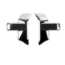 Car Front Bumper Headlights and Grille Cover Trim Chrome Frame for Ford F15