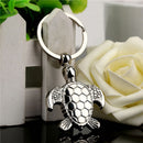 1PC Sea Turtle Pendent Keychains Keyring Keyfob Key Ring Holder Lovely Gift MO