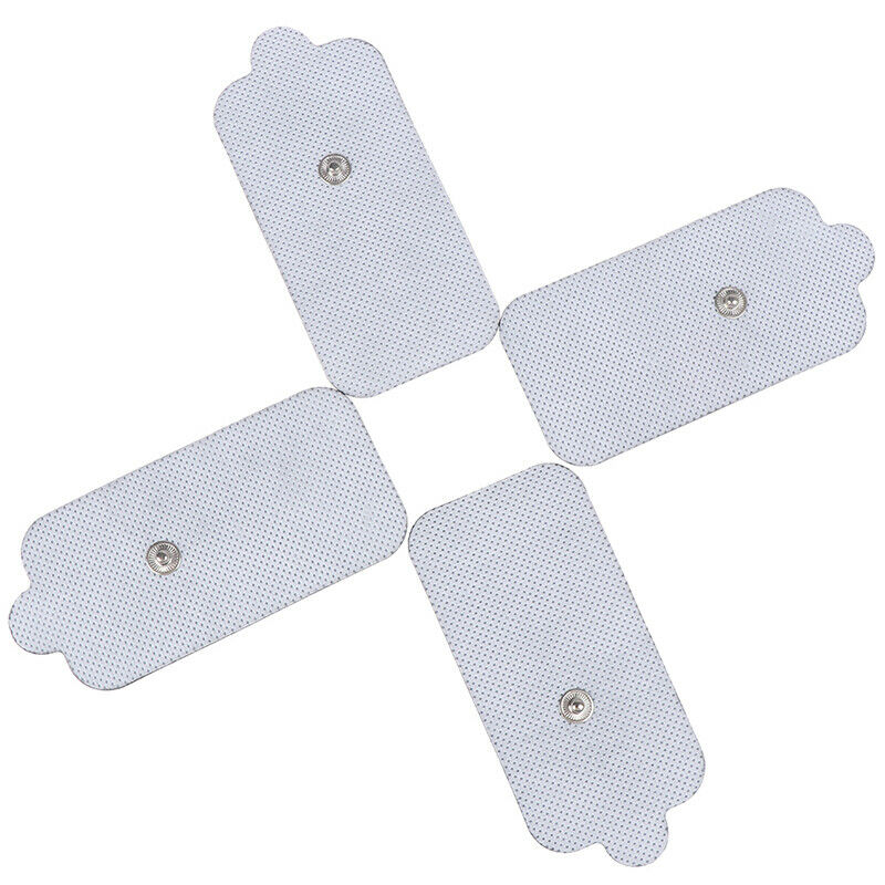 10pcs 5*9cm Silicone Gel Button Electrode Pads Tens Electrodes Digital Massa 3C