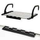 Small Clothes Drying Rack with Clips for Drying Socks,Retractable Stainless