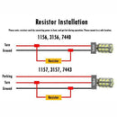 10* 50W 6ohm Load Resistor For Hyper Flash Turn Signal Blink Blinker LED B VAW