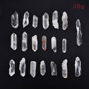50g Bulk Natural Crystal White Quartz Small Points Terminated Wand Specimen H7
