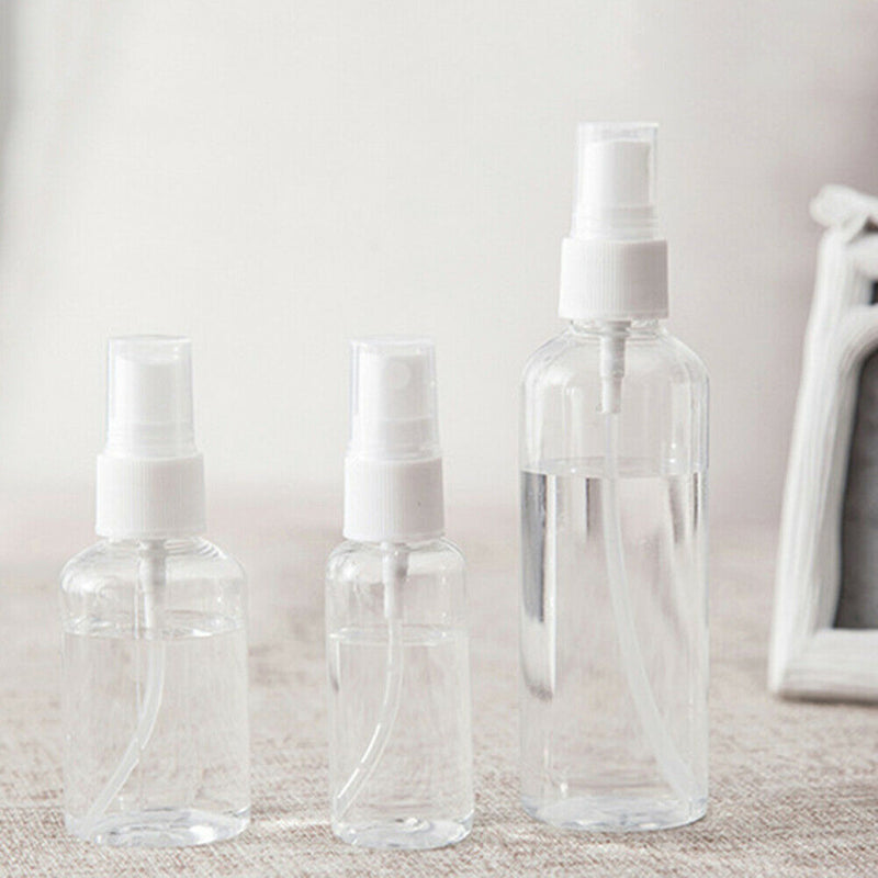 6pcs Transparent Plastic Empty Cosmetic Bottle Refillable Container (30ml) A