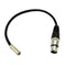 Acoustic XLR Female To Male Splitter Audio Adapter Cable With Nylon Sheath