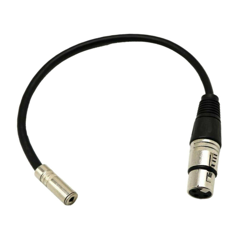 Acoustic XLR Female To Male Splitter Audio Adapter Cable With Nylon Sheath