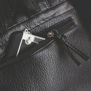 Women Korean Style PU Leather Casual Backpack Rivet Travel Bag School Bag B