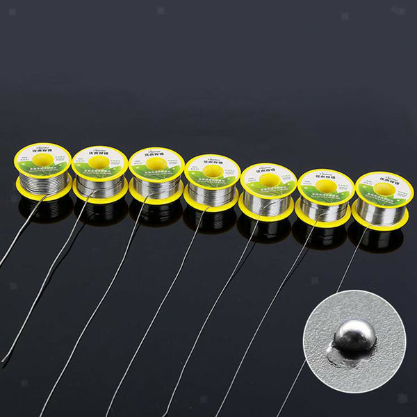 1.0mm 63/37 Tin Lead Rosin Core Solder 2% Flux Fine Soldering Wire Reel, 260