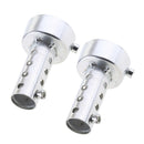 2pcs Universal Exhaust Silencer Exhaust Pipe Replacement Motorcycle Parts