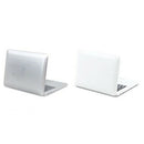 Cute Makeup Mini Pocket Laptop Style Clear Glass Women Cosmetic Beauty Mirr D2X4
