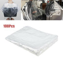 100x Disposable Hair Cutting Cape Salon Gown Protect Barber Capes Apron