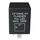 CF12ANL-01 Flasher For LED MAX 150W 2-Pin Car Motorcycle Flasher Relay