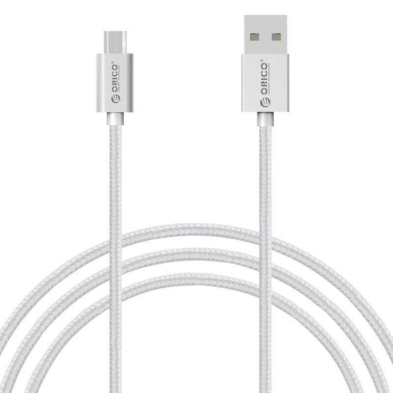 Orico Edc-10-V1 3.3Ft Strong Nylon Braided Micro-Usb Charging Data Cable Fo E1T1