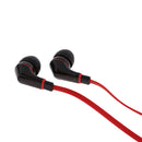 In-ear Style Super Bass Earphone Secure Fit Earbud Red for Mp3 4 Player A