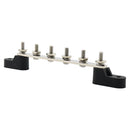 6 Way Stud Bus Bar 100A 48V M6 Stud Terminal Buss Bar with Cover for Marine A