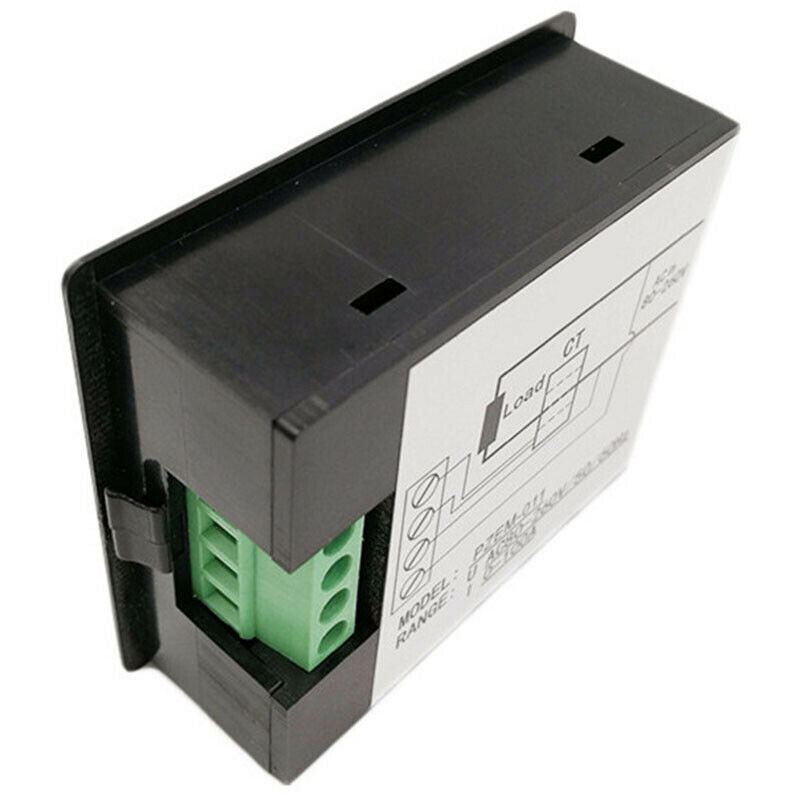 AC Single Phase Digital Panel Voltmeter Ammeter 220V 100A Voltage Current E C4U9