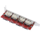 SATA to eSATA ESATA to SATA Adapter Card two-way 4 Port PCI Bracket car- OZ