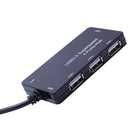 Usb 2.0 Hi-Speed 4-Ports Splitter Hub Adapter For Pc Computer Notebook Phon C8N8