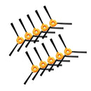 10pcs Nylon Spinning Side Brush 3-armed For Eufy 11 Vacuum Cleaning Robots