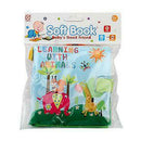 Soft Cloth Book Infant Educational Toys Newborn Learning Book(animal)