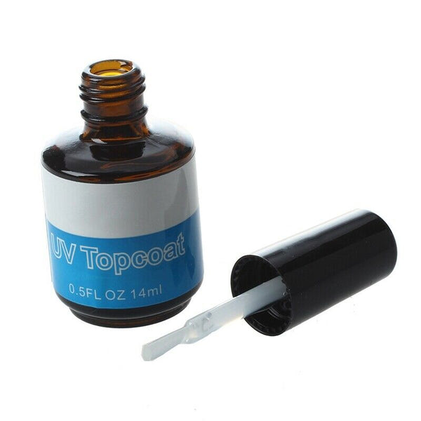 2 Kit Nail Enamel UV Lower glue nail decoration false manicure X4M1