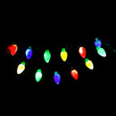 LED Christmas Lights Necklace Light Up Bulb Wedding Party Celebration Decor Lamp