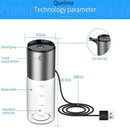 Mini Car Air Humidifier Air Purifier USB Essential Oil Diffuser for Bedroom