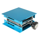 Alumina Lab Lifting Scissor Jack Platform 100x100x150mm - Blue