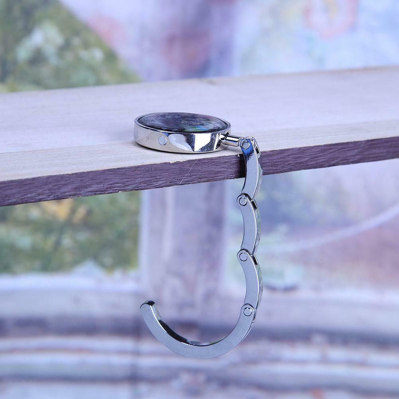 Portable Foldable Bag Purse Hook Bag Hanger Hook Table Handbag Holder