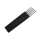 5pcs Silicone Rubber Shapers Polymer Clay Sculpting Modelling Fimo Tools Blac TE