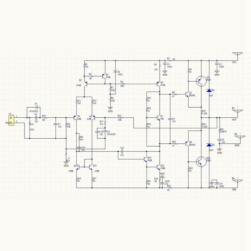 2Pcs HiFi MX50 SE 2.0 Dual Channel 100W + 100W Stereo Power Amplifier DIY K U3E2