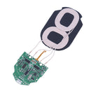 1x 10W Qi fast charging wireless charger PCBA circuit board with dual 2 coils %o