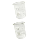 300ml 400ml Borosilicate Glass Lab Chemistry Beaker Low Form Test Measuring