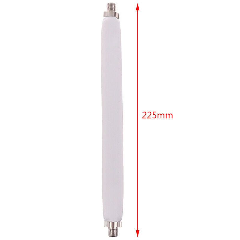 2X Window Flat F Connector Cable Coax Coaxial RG6 RG-6Door TV Satellite ME