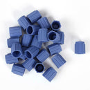 25pcs Car A/C Low Pressure Service Port Caps Low Side Charging Port Caps