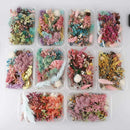1Box Real Dried Leaf Flowers Plant Herbarium Jewelry Craft Home Decor newly