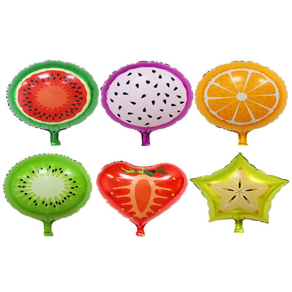 50Pcs summer aluminum balloon Strawberry Balloon Party Supplies Exquisite