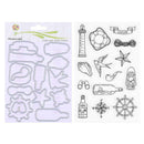 Voyage Style Silicone Seal+Cutting Die Stencil Photo Album Decor Craft Gift
