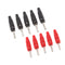 10 Pieces Banana Plug Test Probes 4mm Binding Post Jack Male Soldering,
