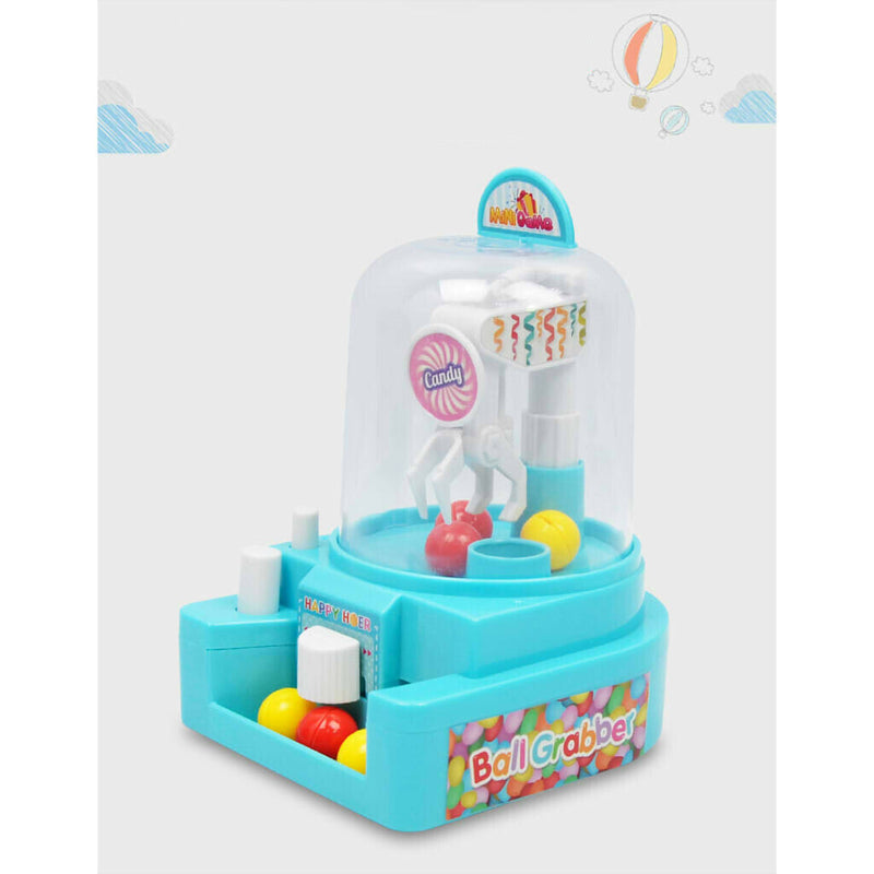 Plastic Simulation Mini Claw Machine Candy Grabber Machine for Kids - Blue