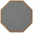 8-Inch Gray Rubber Wood Dumb Drum Practice Training Drum Rack With Bracket