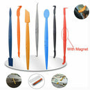 7 in 1 Magnet Micro Squeegee For Car Vinyl Wrapping Film Decals Scraper Tool Kit