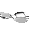 Portable Camping Picnic BBQ Folding Cutlery Party Outdoor Travel Spork Fork