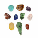 10 Color Natural Gravel Crystal Stone Rock Gem Chips Healing Fish Tank Aq PSK