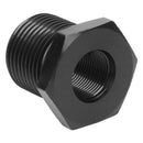 Universal Threaded Oil Filter Connector Adapter Car Modification Parts Black