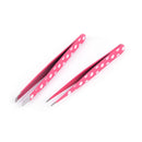 2Pcs/Set Hair Removal Eyebrow Tweezer Eye Brow Clips Beauty Makeup Tools JR