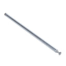 96cm Length 7 Section Telescoping Stainless Steel AM FM Radio TV Antenna E3T3