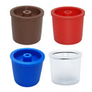 4x Stainless Steel Filters Refillable Coffee Capsules Pod Cup For Illy Clear