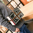 Unique Magical Spell Book Messenger Crossbody Bag Gift Large Capacity Adju A4U0